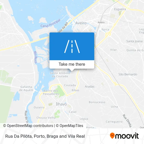 Rua Da Pilôta map