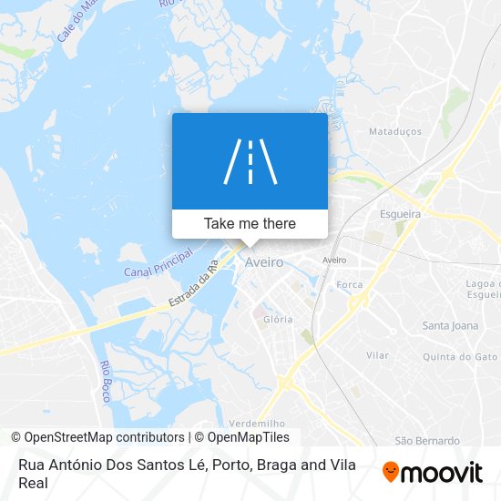 Rua António Dos Santos Lé map