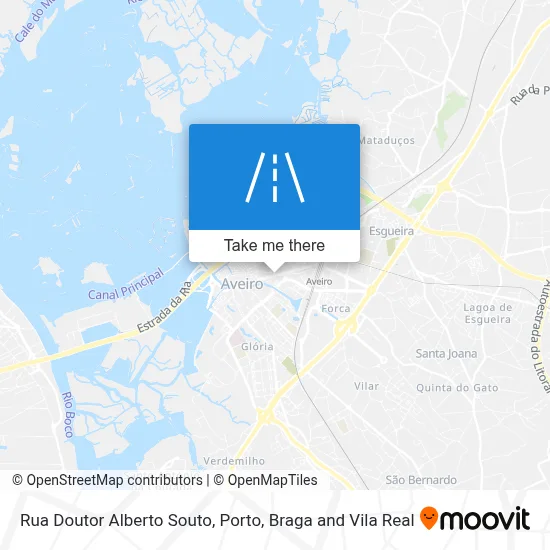 Rua Doutor Alberto Souto map