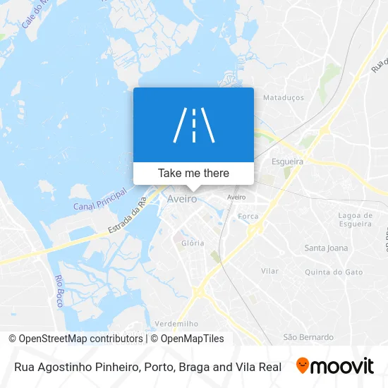 Rua Agostinho Pinheiro map