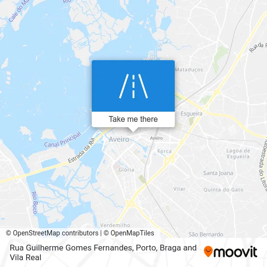 Rua Guilherme Gomes Fernandes map