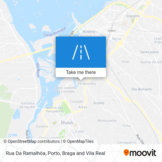 Rua Da Ramalhôa mapa