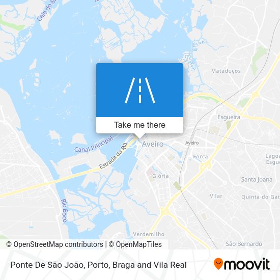 Ponte De São João map