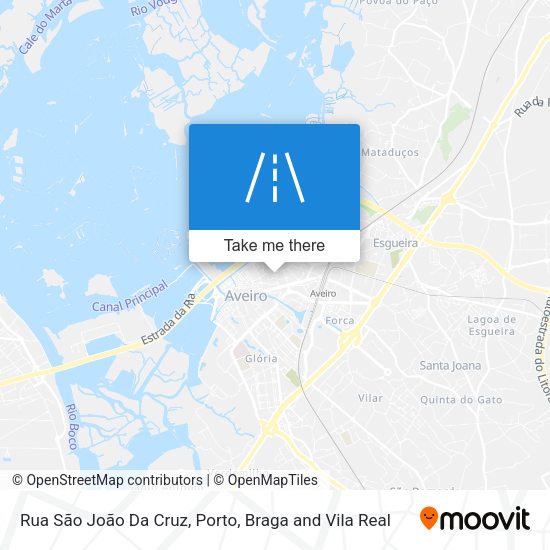 Rua São João Da Cruz mapa