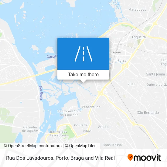 Rua Dos Lavadouros map