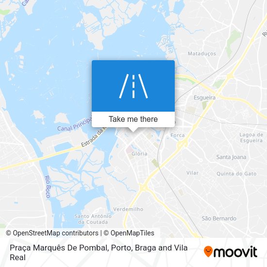 Praça Marquês De Pombal mapa