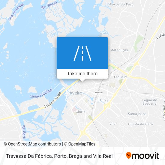 Travessa Da Fábrica mapa