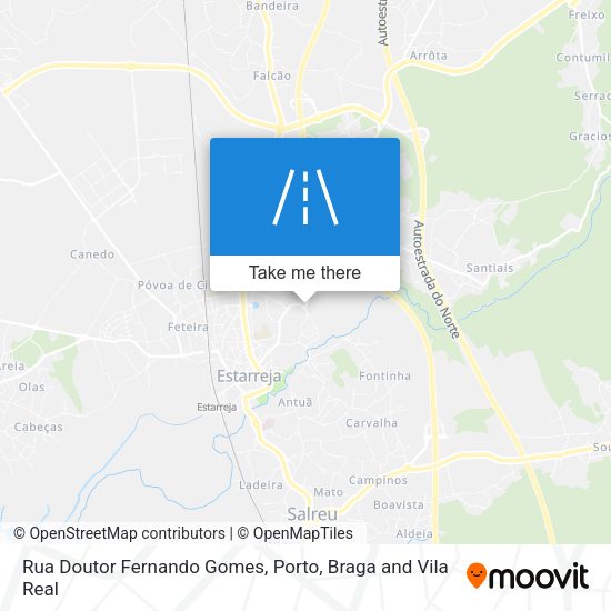 Rua Doutor Fernando Gomes mapa