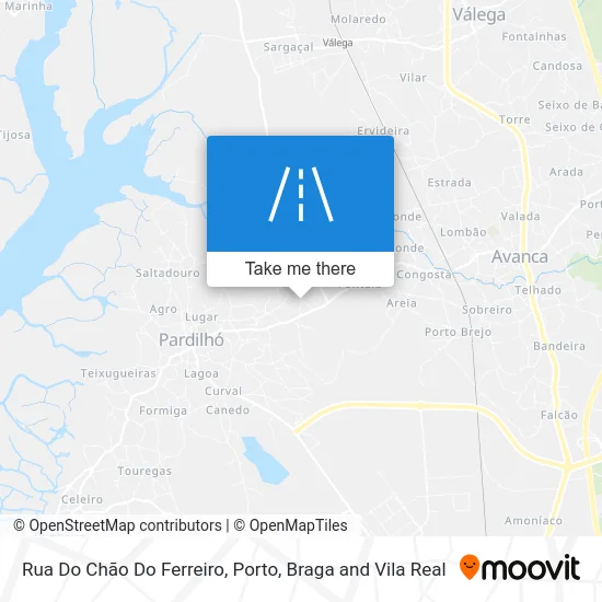 Rua Do Chão Do Ferreiro map