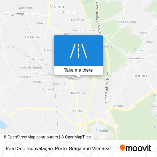 Rua Da Circunvalação map
