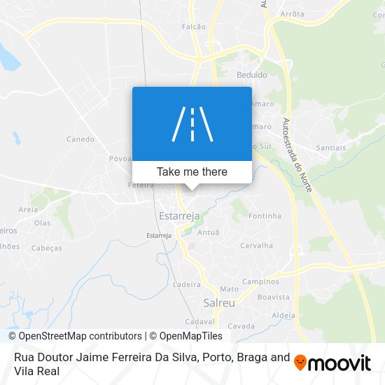 Rua Doutor Jaime Ferreira Da Silva mapa