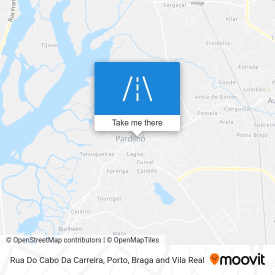 Rua Do Cabo Da Carreira map
