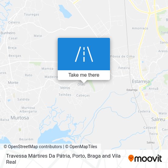Travessa Mártires Da Pátria mapa