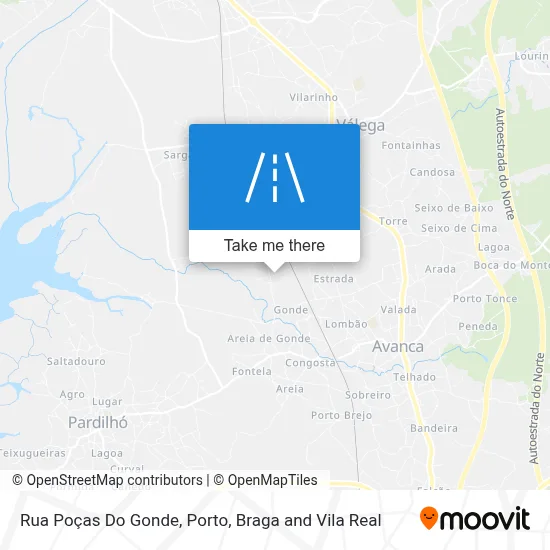 Rua Poças Do Gonde map