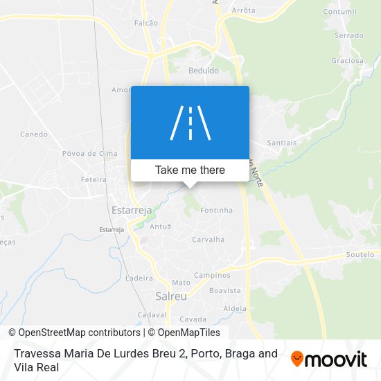Travessa Maria De Lurdes Breu 2 mapa