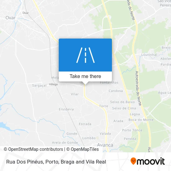 Rua Dos Pinéus map