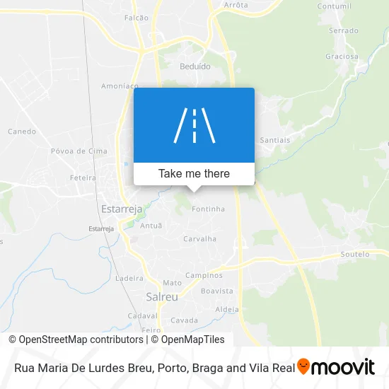 Rua Maria De Lurdes Breu map