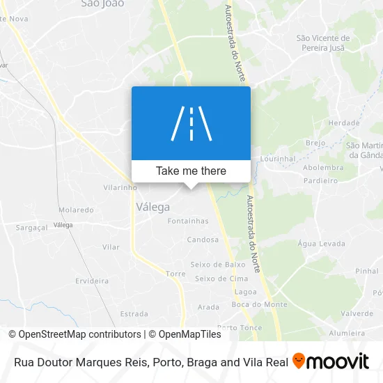 Rua Doutor Marques Reis map