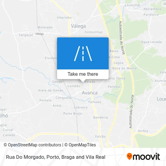 Rua Do Morgado map