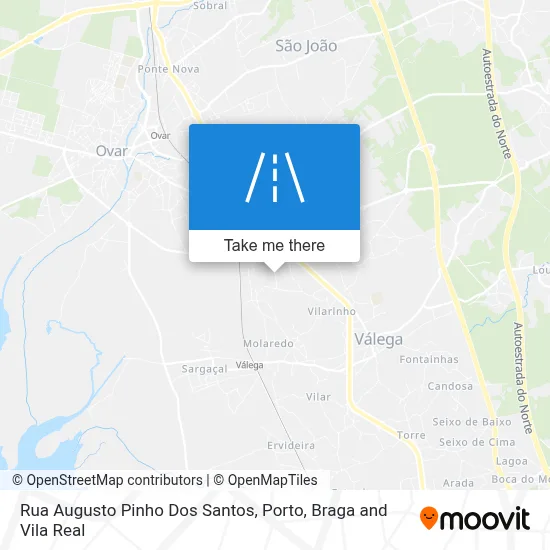 Rua Augusto Pinho Dos Santos map