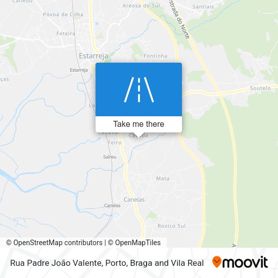 Rua Padre João Valente map