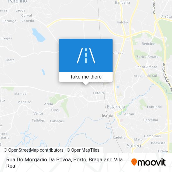 Rua Do Morgadio Da Póvoa mapa