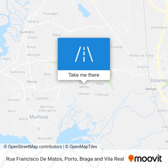Rua Francisco De Matos mapa