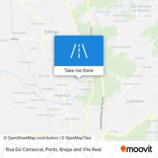 Rua Do Carrascal map