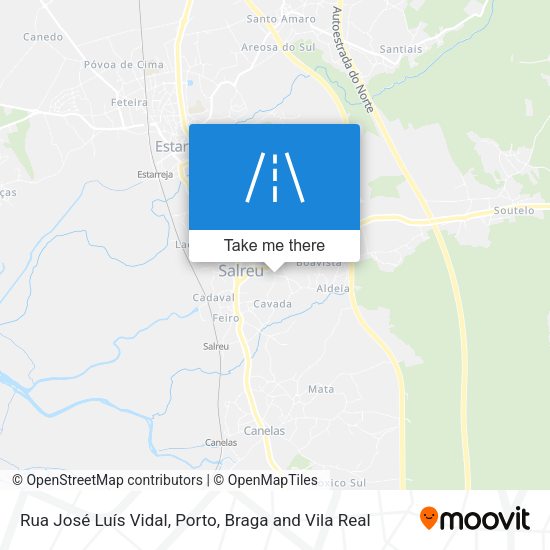 Rua José Luís Vidal map