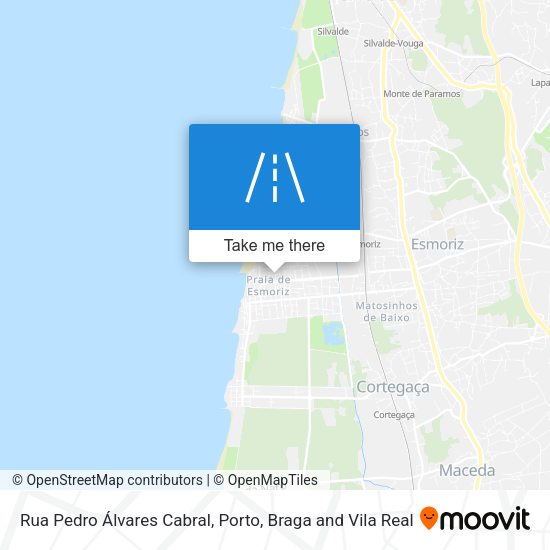 Rua Pedro Álvares Cabral map