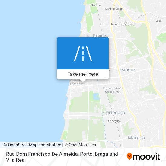Rua Dom Francisco De Almeida mapa