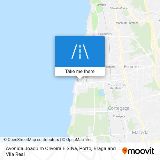 Avenida Joaquim Oliveira E Silva map