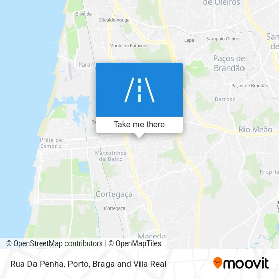 Rua Da Penha map