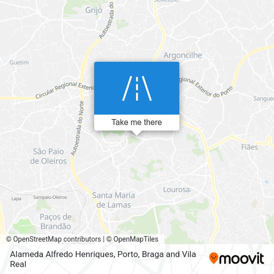 Alameda Alfredo Henriques mapa