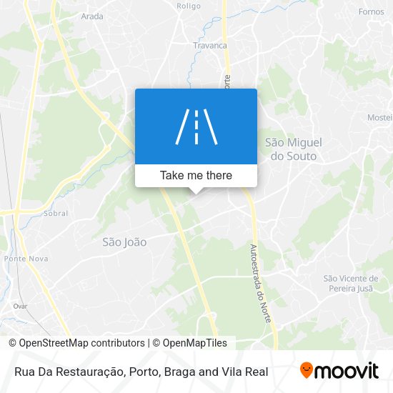 Rua Da Restauração map