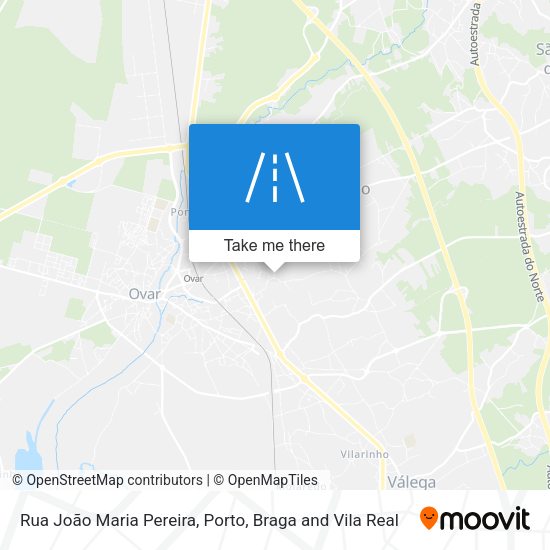Rua João Maria Pereira mapa