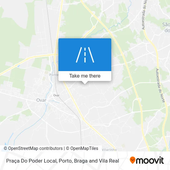 Praça Do Poder Local map