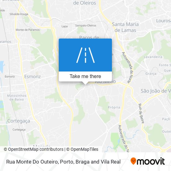 Rua Monte Do Outeiro map