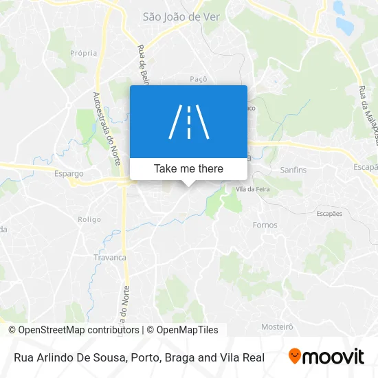 Rua Arlindo De Sousa map