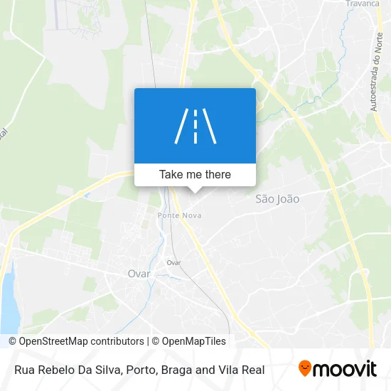 Rua Rebelo Da Silva map