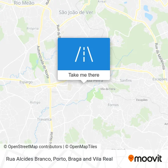 Rua Alcides Branco map