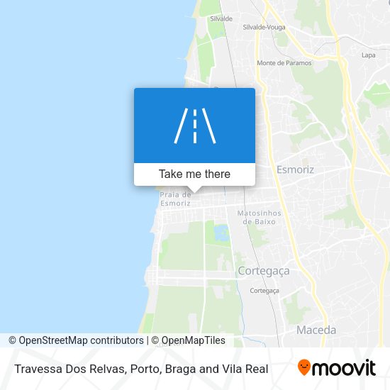 Travessa Dos Relvas mapa