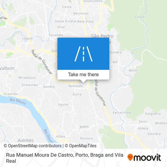 Rua Manuel Moura De Castro map