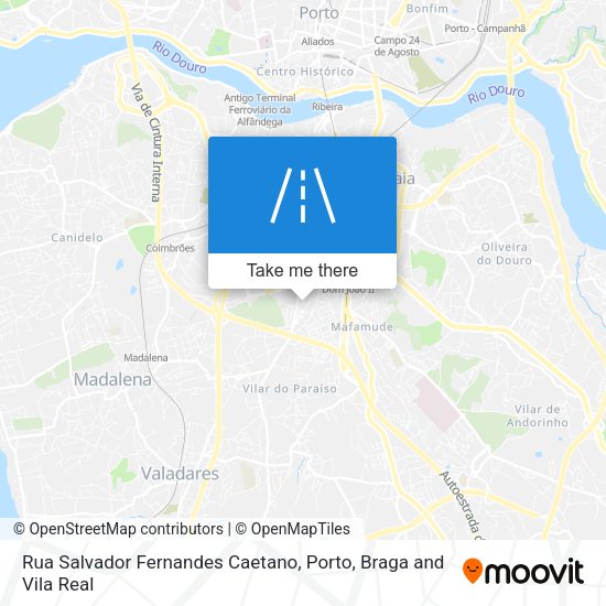 Rua Salvador Fernandes Caetano map