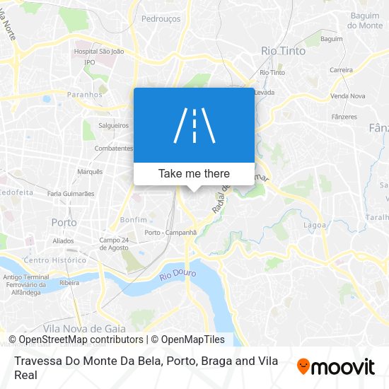Travessa Do Monte Da Bela map