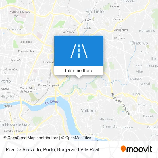 Rua De Azevedo map