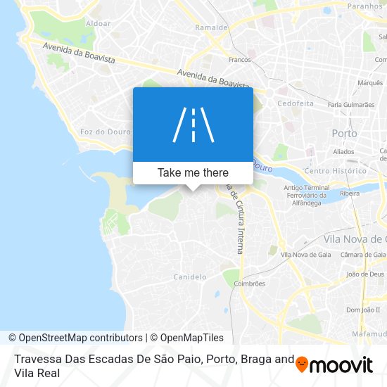 Travessa Das Escadas De São Paio map