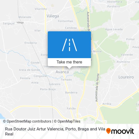 Rua Doutor Juiz Artur Valencia mapa