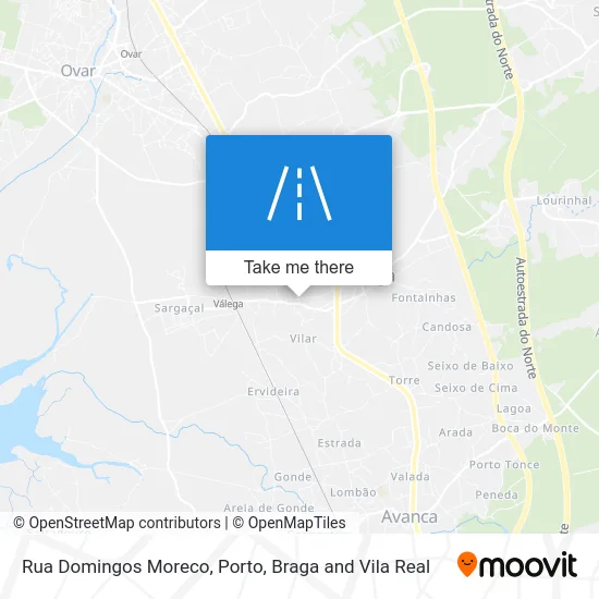 Rua Domingos Moreco map