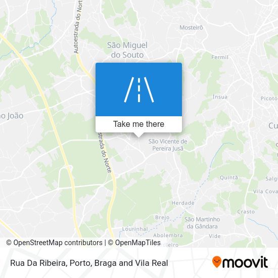 Rua Da Ribeira mapa
